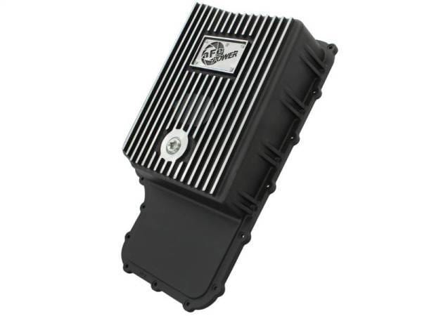 aFe Power Transmission Pan Black Machined 11-14 Ford 6R140 Trucks V8 6.7L (td) - 46-70182 thumbnail 2
