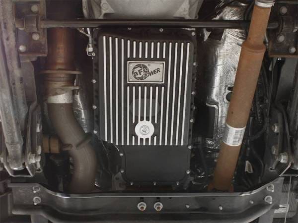 aFe Power Transmission Pan Black Machined 11-14 Ford 6R140 Trucks V8 6.7L (td) - 46-70182 thumbnail 3