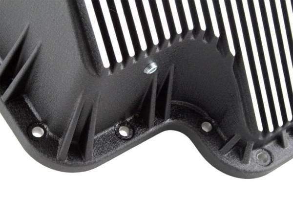 afe Transmission Pan (Black); Ford Diesel Trucks 03-10 V8-6.0/6.4L (td) - 46-70122-1 thumbnail 9