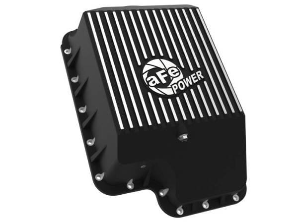 afe Transmission Pan (Black); Ford Diesel Trucks 03-10 V8-6.0/6.4L (td) - 46-70122-1 thumbnail 10