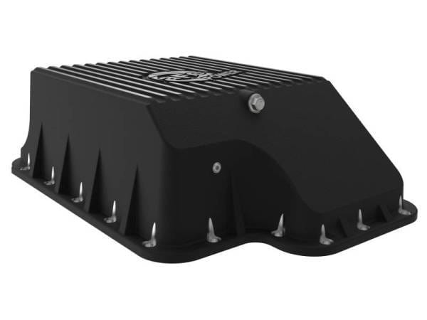 afe Transmission Pan (Black); Ford Diesel Trucks 03-10 V8-6.0/6.4L (td) - 46-70122-1 thumbnail 12