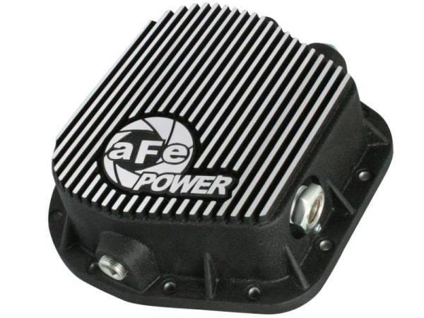 aFe Power Rear Differential Cover (Machined) 12 Bolt 9.75in 11-13 Ford F-150 EcoBoost V6 3.5L (TT) - 46-70152 thumbnail 2