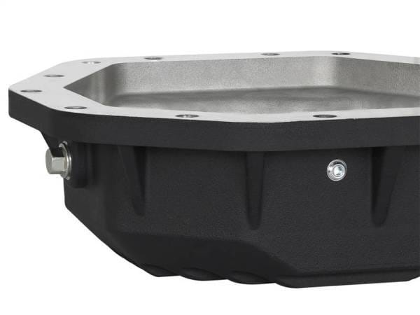 aFe Power Pro Series Rear Differential Cover Black w/Machined Fins 17-19 Ford Diesel Trucks V8-6.7L - 46-70352-WL thumbnail 5