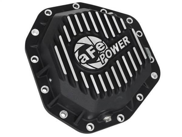 aFe Power Pro Series Rear Differential Cover Black w/Machined Fins 17-19 Ford Diesel Trucks V8-6.7L - 46-70352-WL thumbnail 7