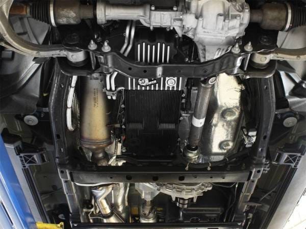 AFE Engine Oil Pan Black Machined; 14-16 Dodge RAM 1500 EcoDiesel 3.0L V6 (td) - 46-70282 thumbnail 2