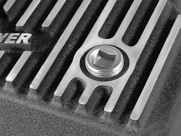 AFE Engine Oil Pan Black Machined; 14-16 Dodge RAM 1500 EcoDiesel 3.0L V6 (td) - 46-70282 thumbnail 3