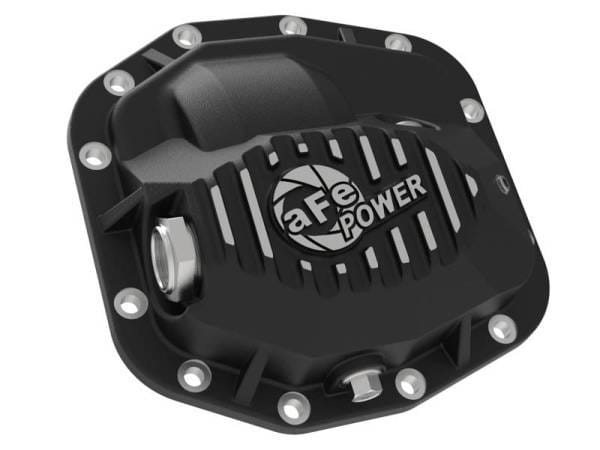 aFe Pro Series Front Differential Cover Black 2018+ Jeep Wrangler (JL) V6 3.6L (Dana M186) - 46-71010B thumbnail 3