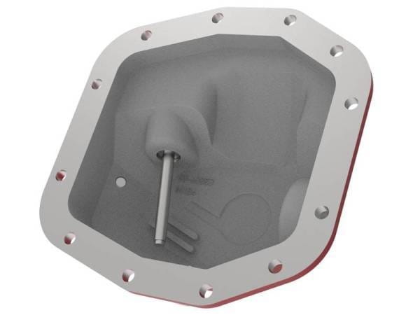 aFe Pro Series Front Differential Cover Red 2018+ Jeep Wrangler (JL) V6 3.6L (Dana M186) - 46-71010R thumbnail 3