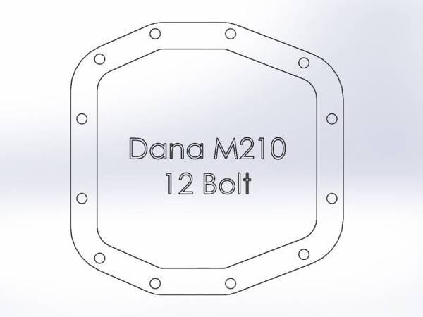 aFe Power Pro Series Front Differential Cover Black (Dana M210) 18-19 Jeep Wrangler JL 2.0L (t) - 46-71030b thumbnail 4