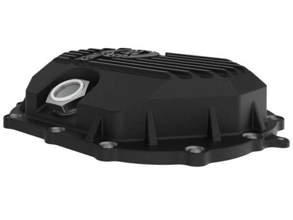AFE Power 11-18 GM 2500-3500 AAM 9.25 Axle Front Differential Cover Black Machined Street Series - 46-71050B thumbnail 5
