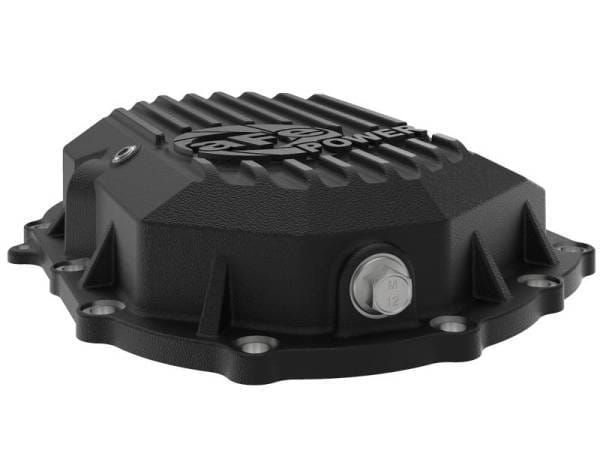 AFE Power 11-18 GM 2500-3500 AAM 9.25 Axle Front Differential Cover Black Machined Street Series - 46-71050B thumbnail 6