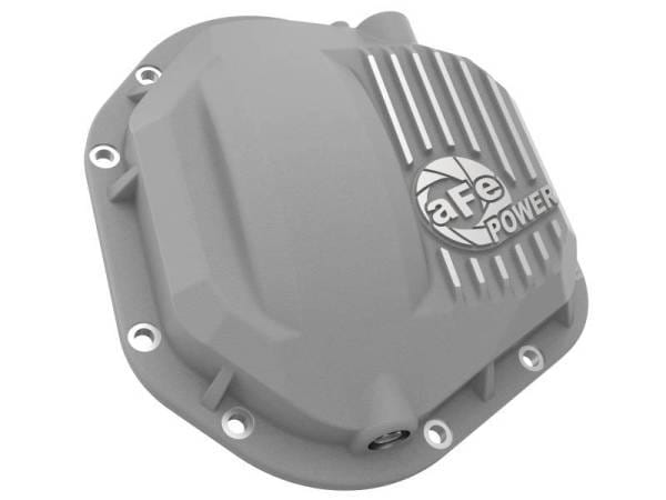 aFe Street Series Dana 60 Front Differential Cover Raw w/ Machined Fins 17-20 Ford Trucks (Dana 60) - 46-71100A thumbnail 3