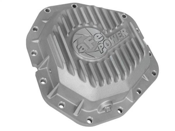 aFe Power Rear Diff Cover Raw Finish 2017 Ford F-350/F-450 V8 6.7L (td) Dana M300-14 (Dually) - 46-70380 thumbnail 3