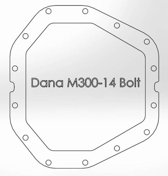 aFe Power Rear Diff Cover Raw Finish 2017 Ford F-350/F-450 V8 6.7L (td) Dana M300-14 (Dually) - 46-70380 thumbnail 4