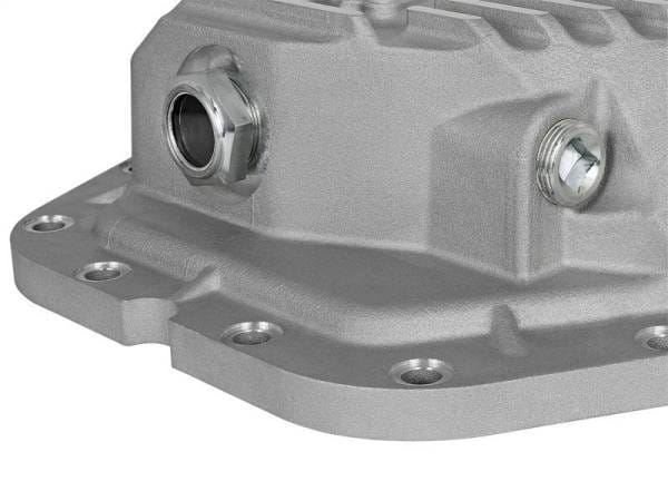 aFe Power Rear Diff Cover Raw Finish 2017 Ford F-350/F-450 V8 6.7L (td) Dana M300-14 (Dually) - 46-70380 thumbnail 5