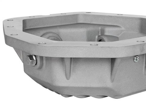 aFe Power Rear Diff Cover Raw Finish 2017 Ford F-350/F-450 V8 6.7L (td) Dana M300-14 (Dually) - 46-70380 thumbnail 7