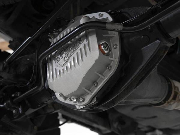 aFe Power Pro Series Rear Differential Cover Raw w/ Machined Fins 14-18 Dodge Ram 2500/3500 - 46-70390 thumbnail 2