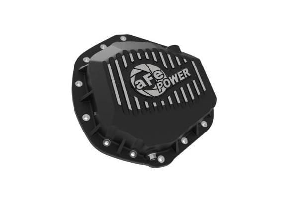 aFe Power Pro Series Rear Differential Cover Black w/Machined Fins & Gear Oil 14-18 RAM 6.7L Diesel - 46-70392-WL thumbnail 2