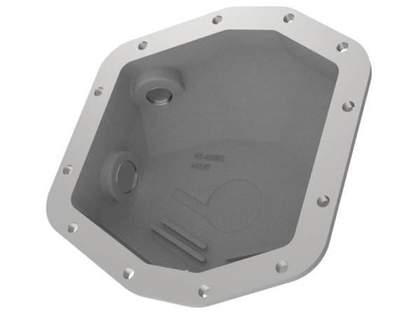 aFe Street Series Rear Differential Cover Raw 2018+ Jeep Wrangler (JL) V6 3.6L (Dana M220) - 46-71000A thumbnail 3