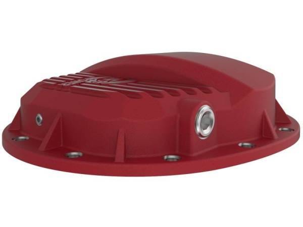 aFe Pro Series GMCH 9.5 Rear Diff Cover Red w/ Machined Fins 19-20 GM Silverado/Sierra 1500 - 46-71140R thumbnail 4
