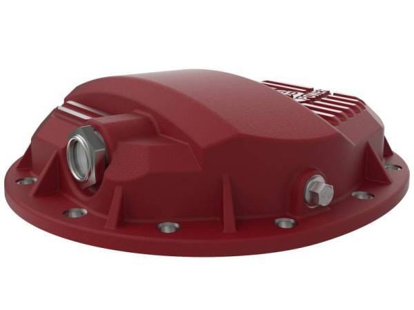 aFe Pro Series GMCH 9.5 Rear Diff Cover Red w/ Machined Fins 19-20 GM Silverado/Sierra 1500 - 46-71140R thumbnail 5