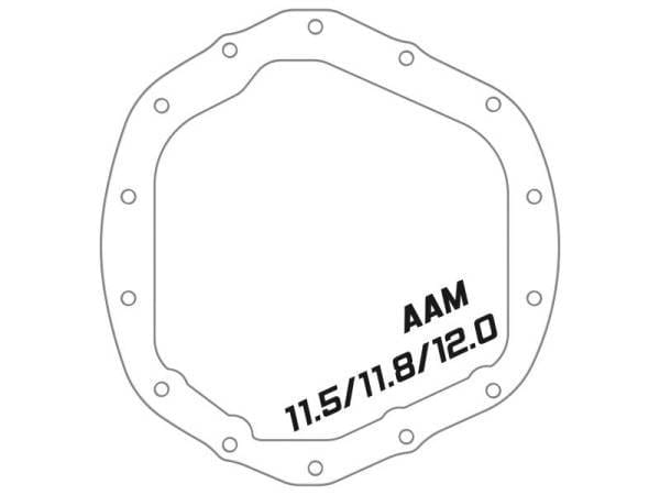 aFe Street Series Rear Differential Cover Black w/ Machined Fins 19-20 Ram 2500/3500 - 46-71150B thumbnail 6