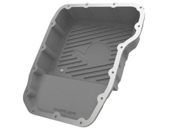 aFe Transmission Pan Raw w/ Machined Fins 13-19 Dodge Diesel Trucks L6-6.7L (td) - 46-71160A thumbnail 4