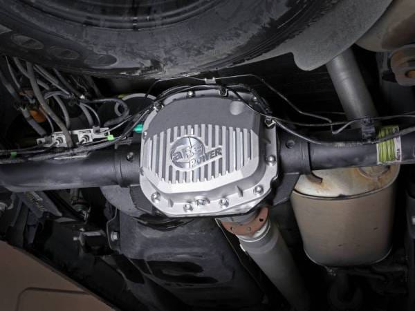aFe Street Series Rear Differential Cover Raw w/ Fins 15-19 Ford F-150 (w/ Super 8.8 Rear Axles) - 46-71180A thumbnail 2