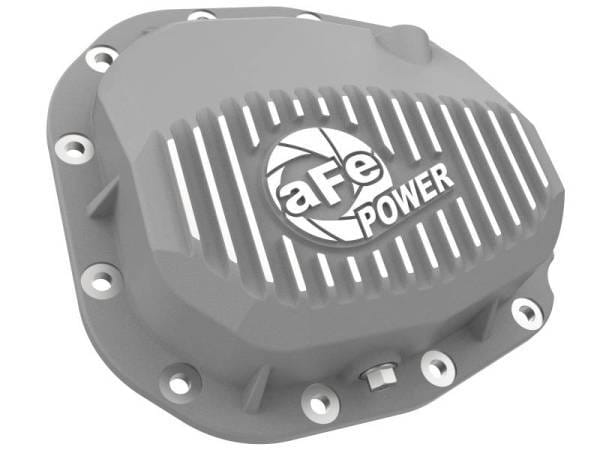 aFe Street Series Rear Differential Cover Raw w/ Fins 15-19 Ford F-150 (w/ Super 8.8 Rear Axles) - 46-71180A thumbnail 3