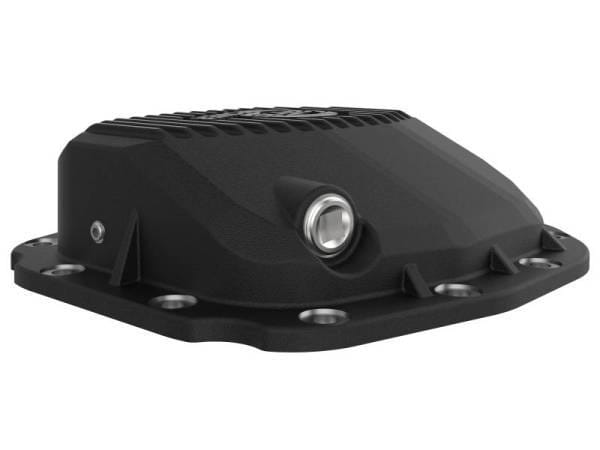 aFe Rear Differential Cover (Black Machined; Pro Series); 15-19 Ford F-150 V6-2.7L (t) (12-Bolt) - 46-71181B thumbnail 4