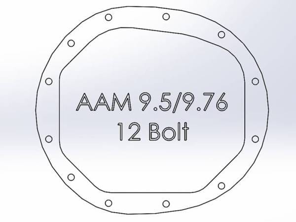aFe Street Series Rear Differential Cover Raw 14-19 Chevrolet Silverado V8 4.3L / 5.3L / 6.2L - 46-71120A thumbnail 2
