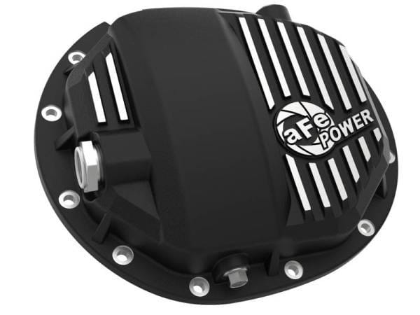 aFe Power Pro Series AAM 9.5/9.76 Rear Diff Cover Black w/Mach Fins 14-19 GM Silverado/Sierra 1500 - 46-71120B thumbnail 2