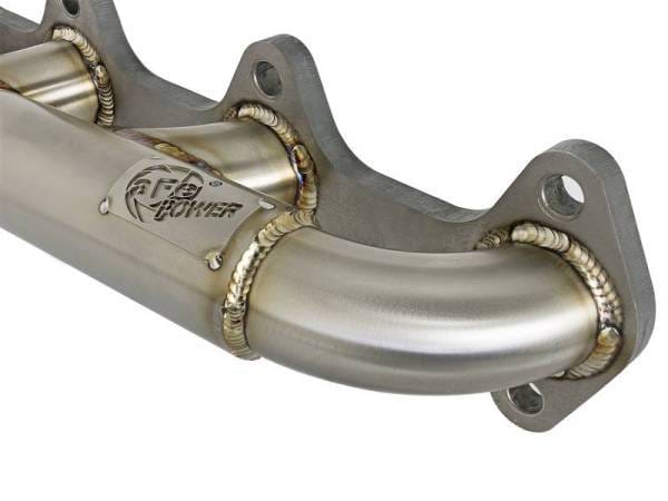 aFe Twisted Steel Header w/ Turbo Manifold 03-07 Dodge Diesel L6-5.9L - 48-32017 thumbnail 3