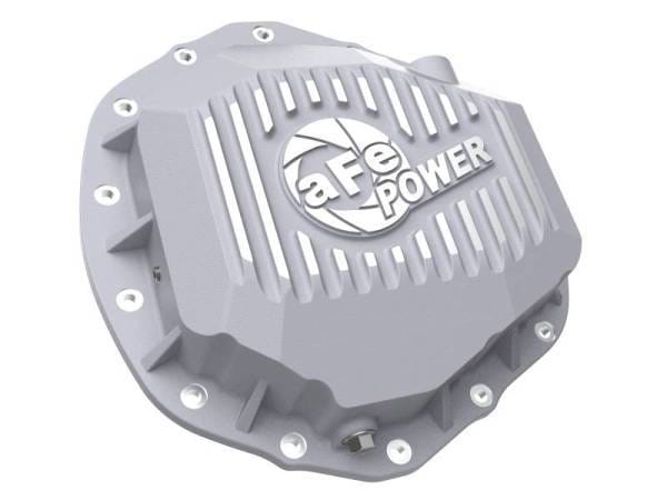 aFe Street Series Rear Differential Cover Raw w/ Machined Fins 20-21 GM Trucks V8-6.6L - 46-71260A thumbnail 2