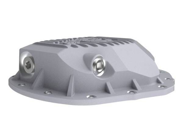 aFe Street Series Rear Differential Cover Raw w/ Machined Fins 20-21 GM Trucks V8-6.6L - 46-71260A thumbnail 4