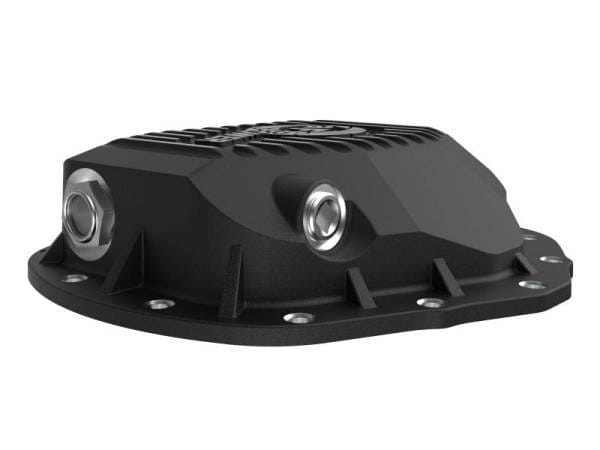 aFe 2020 Chevrolet Silverado 2500 HD  Rear Differential Cover Black ; Pro Series w/ Machined Fins - 46-71260B thumbnail 4