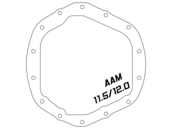 aFe 2020 Chevrolet Silverado 2500 HD  Rear Differential Cover Black ; Pro Series w/ Machined Fins - 46-71260B thumbnail 6