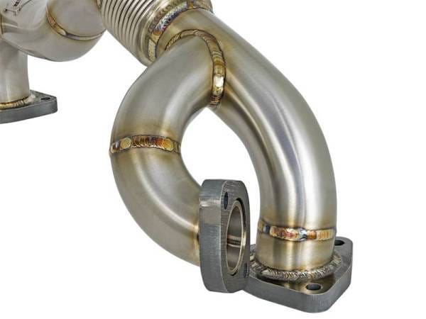 aFe Twisted Steel Power Package Up-Pipes / Manifold 08-10 Ford Diesel Trucks V8 6.4L (td) - 48-33016-PK thumbnail 3