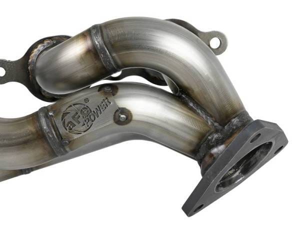 aFe Twisted Steel 1-3/4in 304SS Shorty Headers 2019 GM Silverado / Sierra 1500 V8-5.3L/6.2L - 48-34134 thumbnail 5