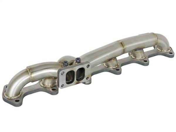 aFe Twisted Steel Header w/ Turbo Manifold 03-07 Dodge Diesel L6-5.9L - 48-32017 thumbnail 8