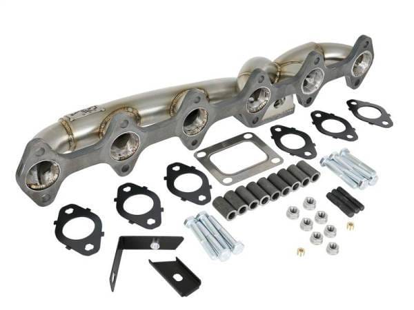aFe Twisted Steel Header w/ T4 Turbo Manifold 03-07 Dodge Diesel L6-5.9L - 48-32018 thumbnail 9