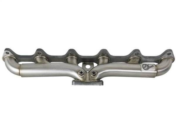 aFe Twisted Steel Header Turbo Manifold (T3) 98.5-02 Dodge Diesel Trucks L6 5.9L (td) - 48-32020 thumbnail 3