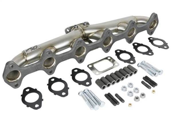 aFe Twisted Steel Header Turbo Manifold (T3) 98.5-02 Dodge Diesel Trucks L6 5.9L (td) - 48-32020 thumbnail 4