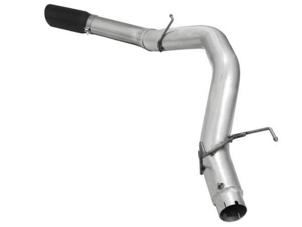 aFe Atlas 5in DPF-Back Aluminized Steel Exh Dodge RAM Diesel 13-14 L6-6.7L Mega Cab w/ Black Tip - 49-02039-B thumbnail 3