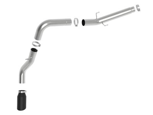 aFe ATLAS 5in Alum Steel DPF-Back Exhaust System w/Black Tip 19-20 Ram Diesel Trucks L6-6.7L (td) - 49-02075-B thumbnail 4