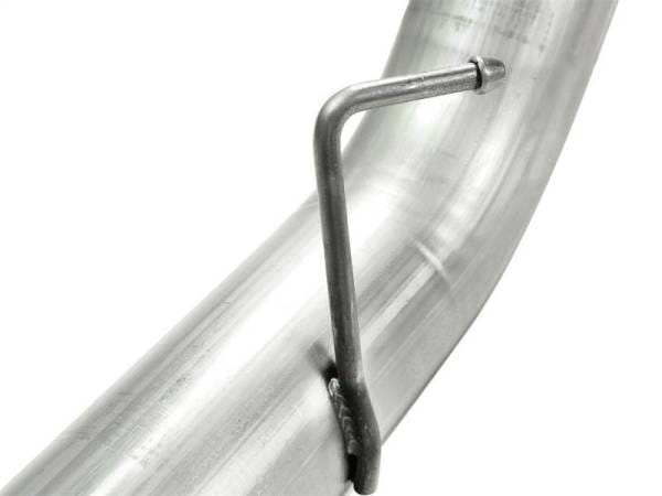 aFe Atlas 5in DPF-Back Aluminized Steel Exh Sys, Ford Diesel Trucks 08-10 V8-6.4L (td) Black tip - 49-03054-B thumbnail 3