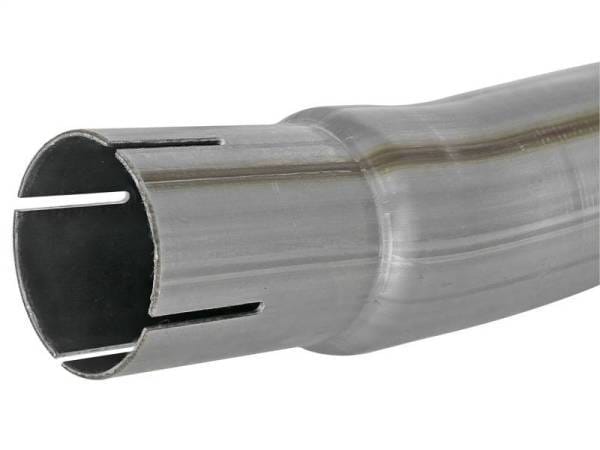aFe Twisted Steel 2in Stainless Steel Loop Delete Down-Pipe 2018+ Jeep Wrangler (JL) V6 3.6L - 48-48024 thumbnail 5