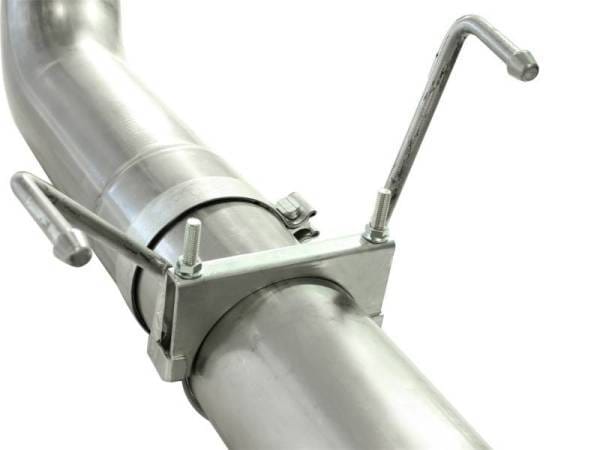 aFe Atlas Exhausts DPF-Back Aluminized Steel Exhaust Dodge Diesel Trucks 07.5-12 L6-6.7L Black Tip - 49-02016-B thumbnail 3