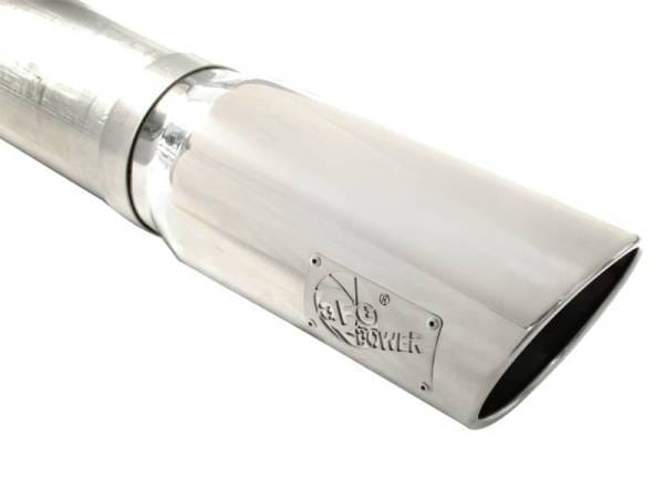 aFe Atlas Exhaust DPF-Back Aluminized Steel Exhaust Dodge Diesel Trucks 07.5-12 L6-6.7L Polished Tip - 49-02016-P thumbnail 3