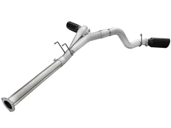 aFe Atlas Exhaust 4in DPF-Back Al Steel 11-14 Ford Diesel Trucks V8-6.7L (td) - 49-03065-B thumbnail 2